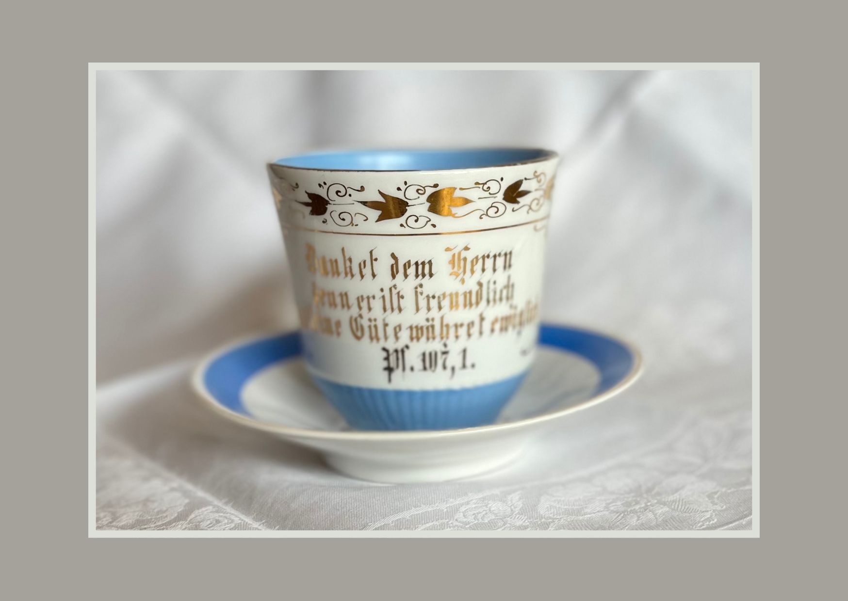 Ein Beispiel einer Karte, die vom Besuchsdienst Hochstadt überbracht werden. Fotorechte: Annegret Zander